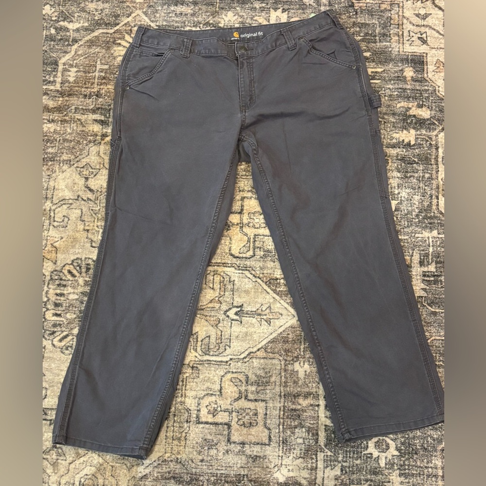 Carhartt Dark Gray Original Fit Pants Women’s Size 18‎ Short